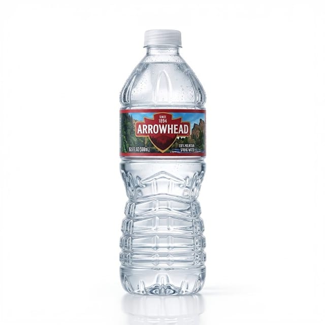 Arrowhead Mountain Spring Water.