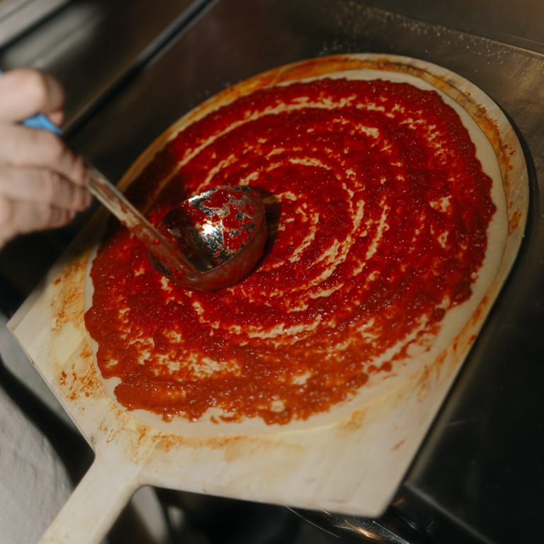 Hand Tossed Dough, Fresh Ingredients, 0 Shortcuts!